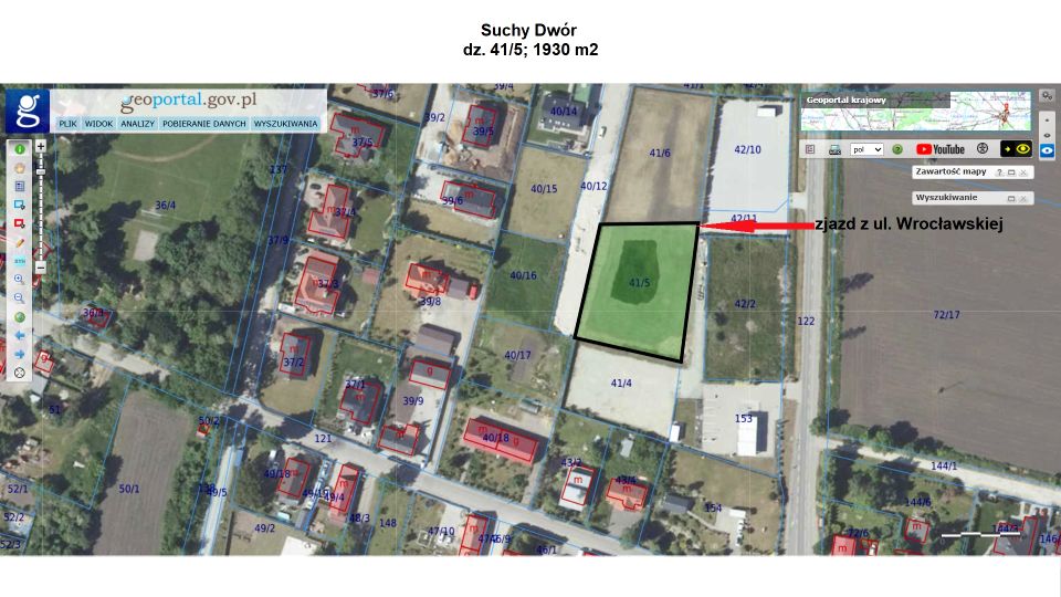 Działka Suchy Dwór