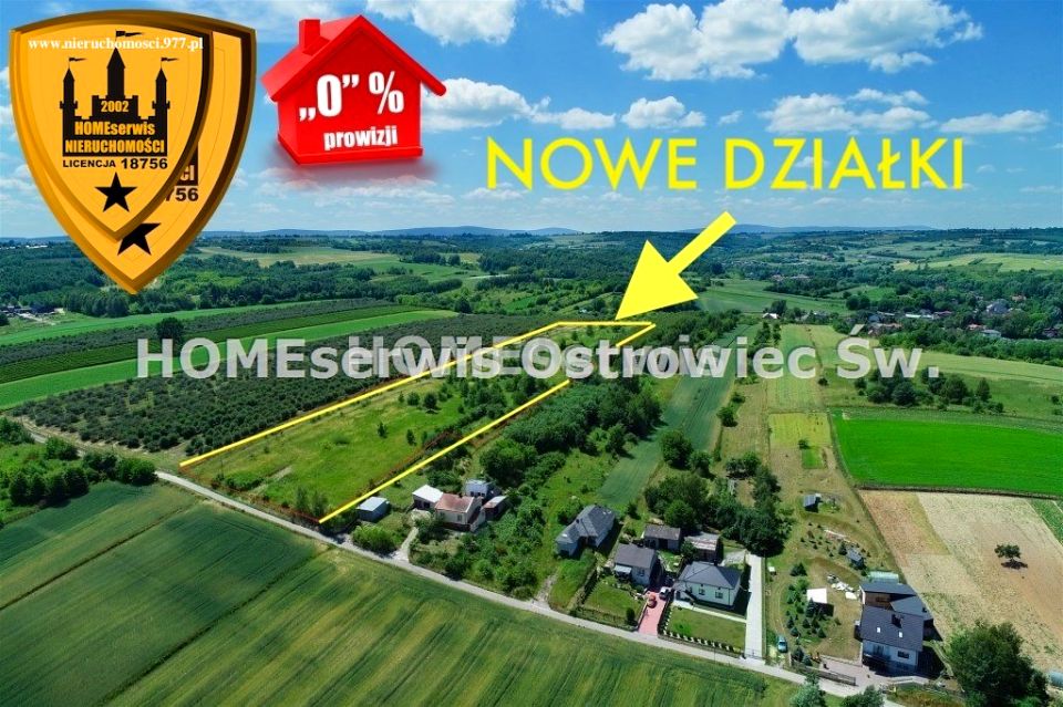 Pusta działka Ostrowiec Świętokrzyski