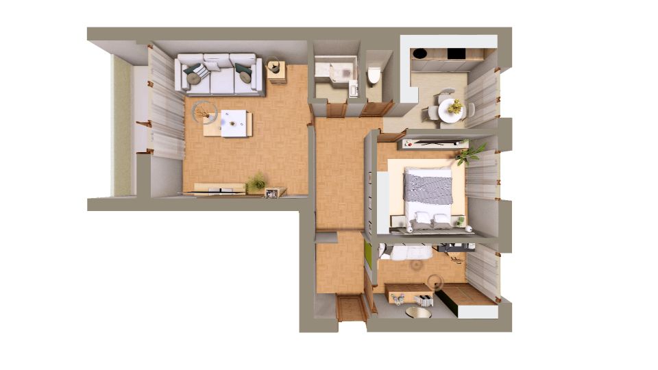 Mieszkanie nad rzeką