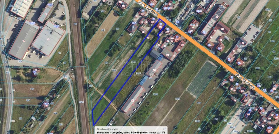 Ogrodzona działka sprzedam