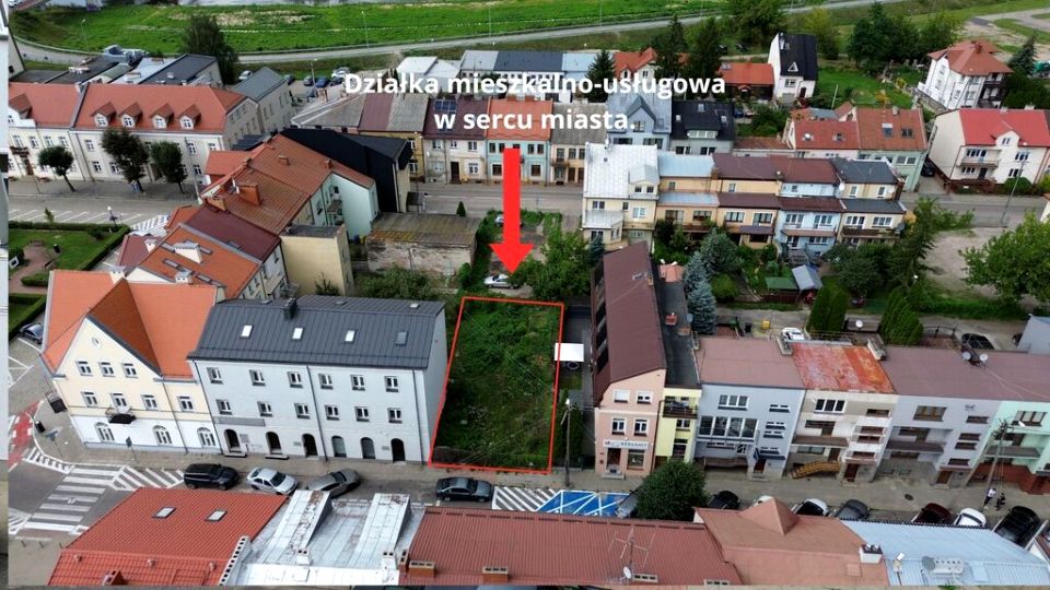 Działka inwestycyjna Ostrołęka
