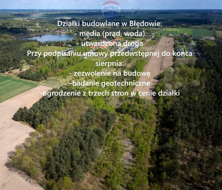 Działka BŁĘDOWO
