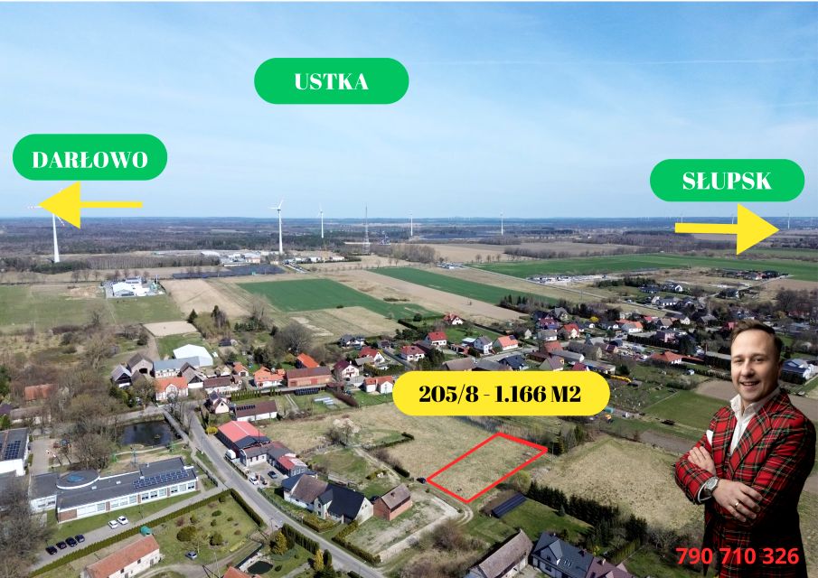 Działka budowlano-rolna Bierkowo