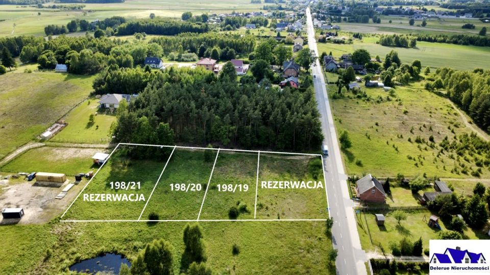 Działka budowlana Łąg