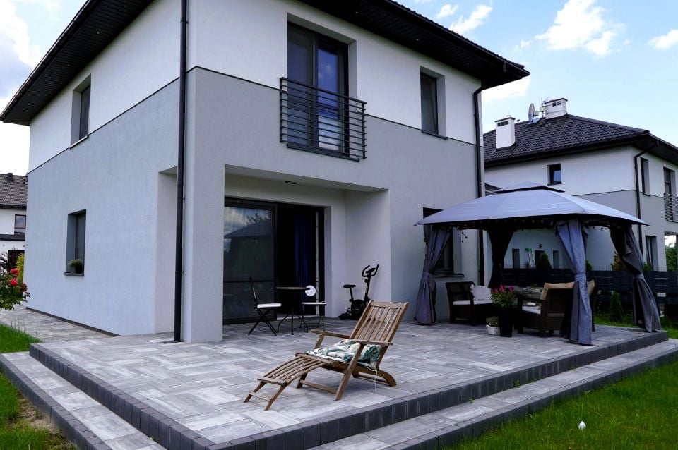 Dom balkon francuski / barierka balkonowa