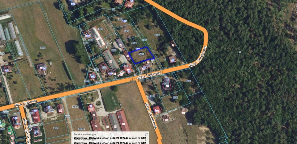 Działka Warszawa