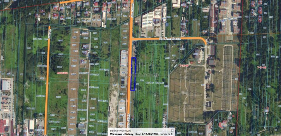 Pusta działka Warszawa