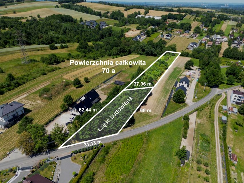 Działka budowlana Wola Radziszowska