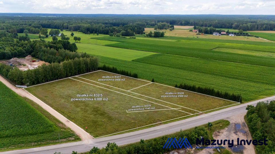 Działka inwestycyjna Świętajno