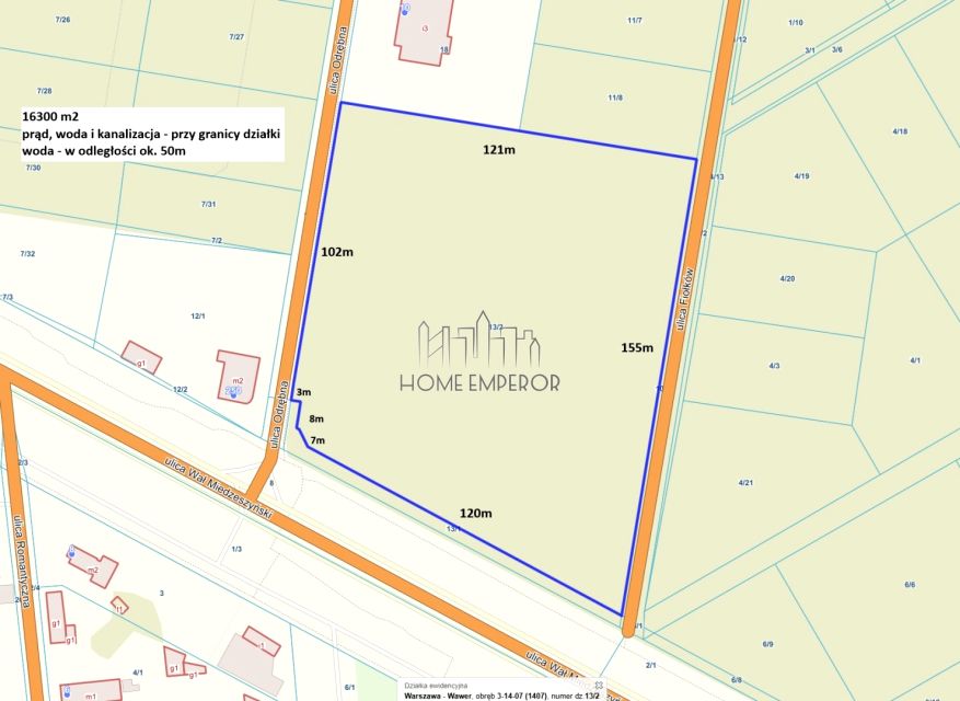 Działka leśna Warszawa