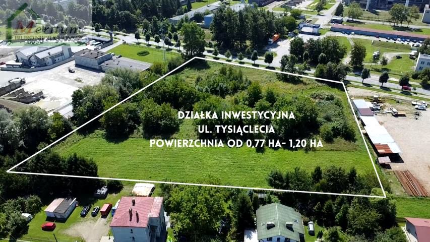 Działka inwestycyjna Krosno