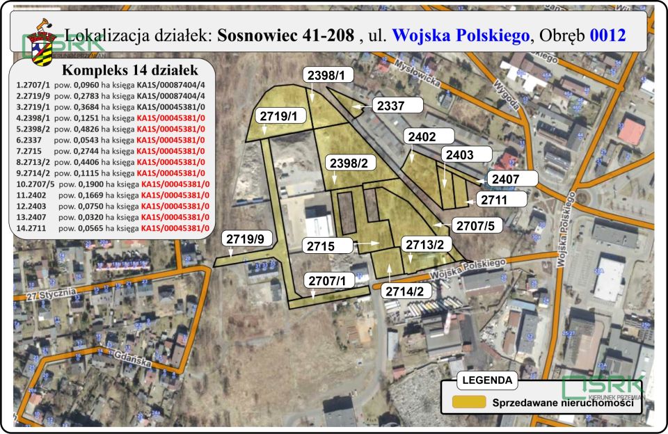 Działka Sosnowiec