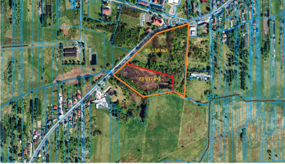 Działka usługowa Częstochowa