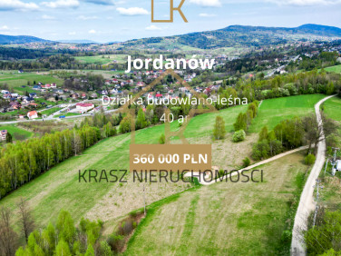 Działka budowlana Jordanów