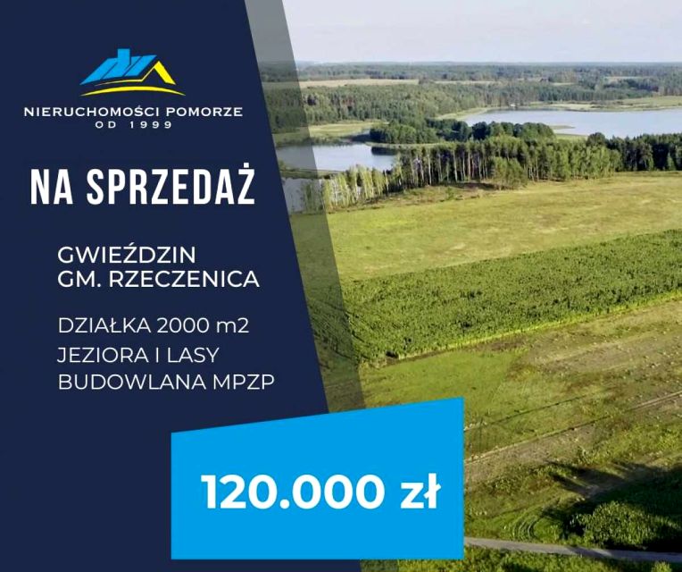 Działka budowlana Gwieździn