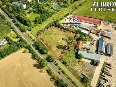 Działka inwestycyjna Żubrów