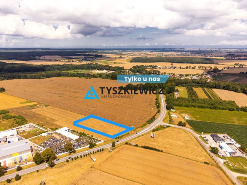 Działka usługowa Widlino