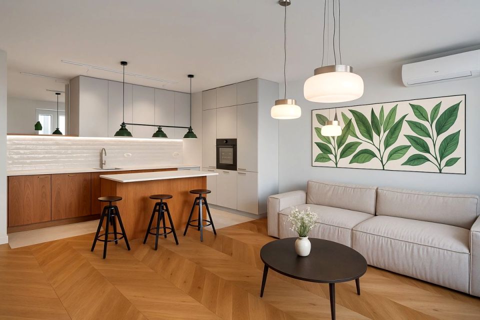 Mieszkanie przy lesie