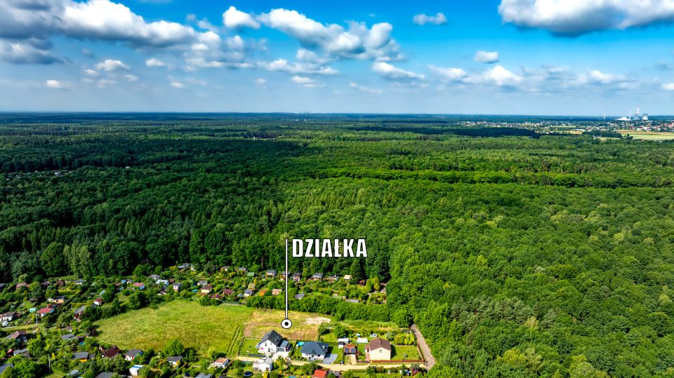 Ogrodzona działka Tychy