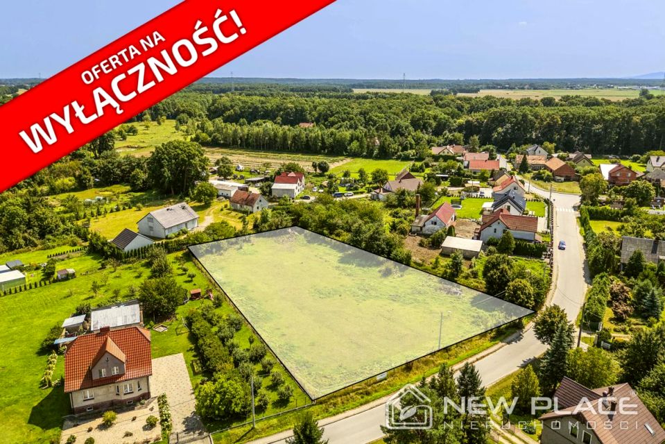 Działka budowlana Księginice