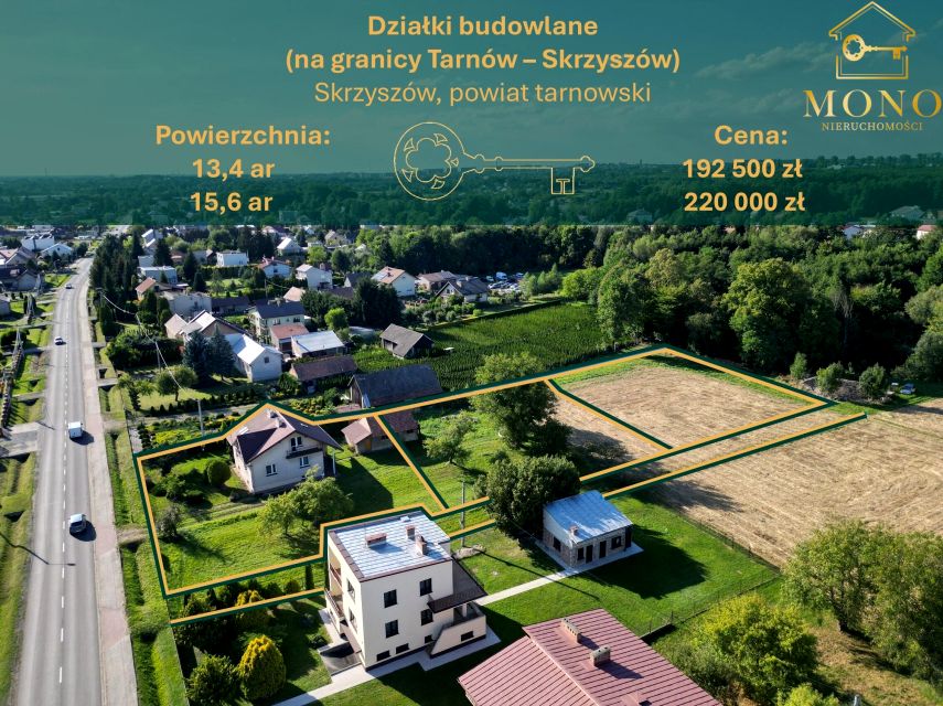 Działka budowlana Skrzyszów