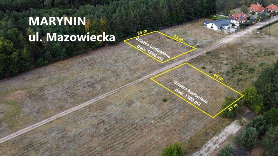 Działka Marynin