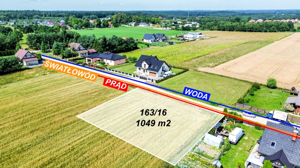 Działka budowlana Glincz
