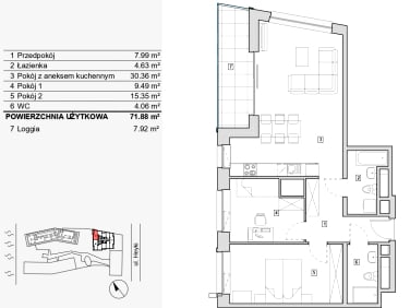 Mieszkanie apartamentowiec sprzedaż