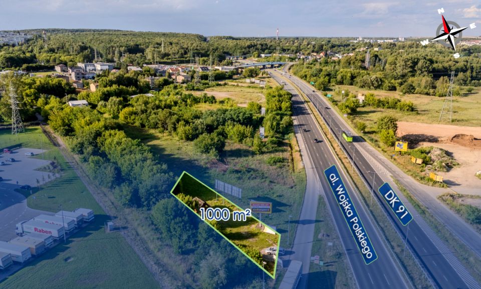 Działka usługowa Częstochowa