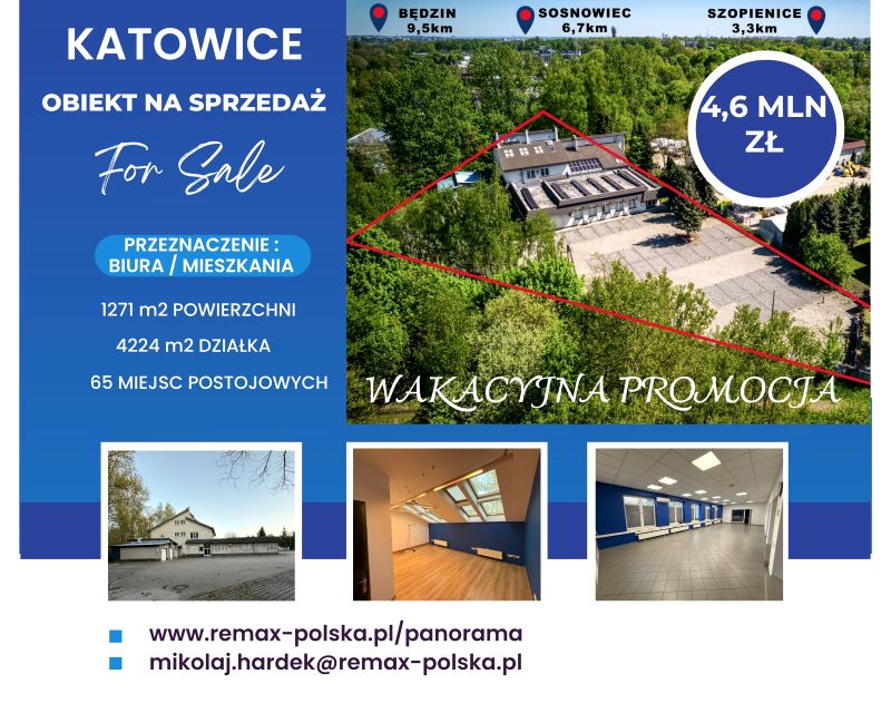 Budynek użytkowy Katowice