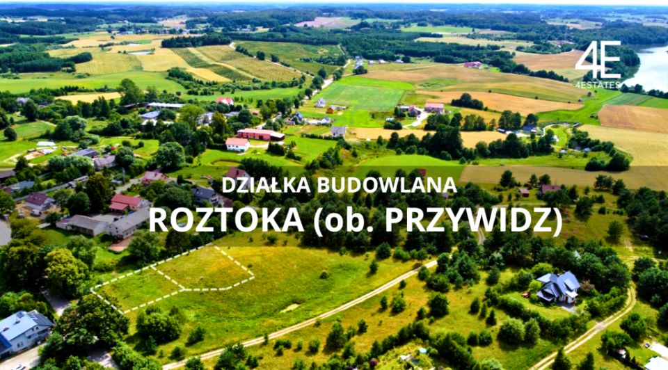 Działka budowlana Roztoka