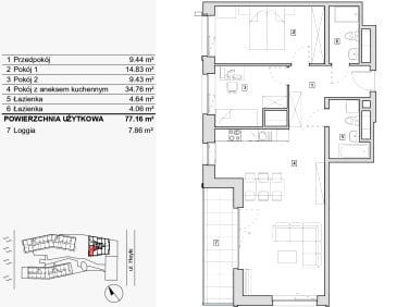 Mieszkanie apartamentowiec sprzedaż