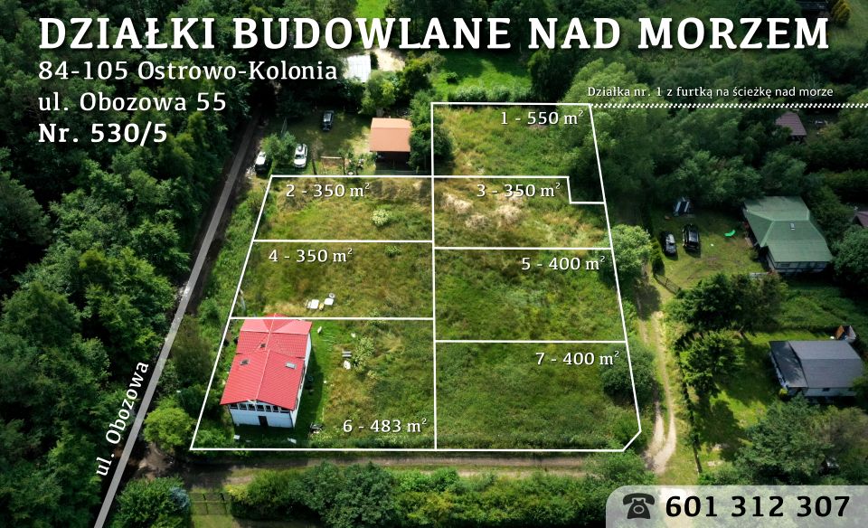 Działka budowlana Ostrowo