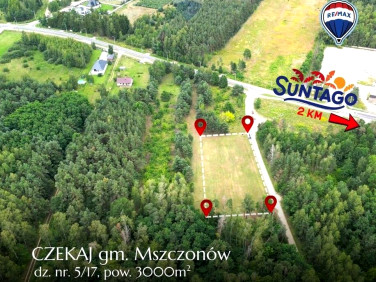 Działka budowlana Czekaj