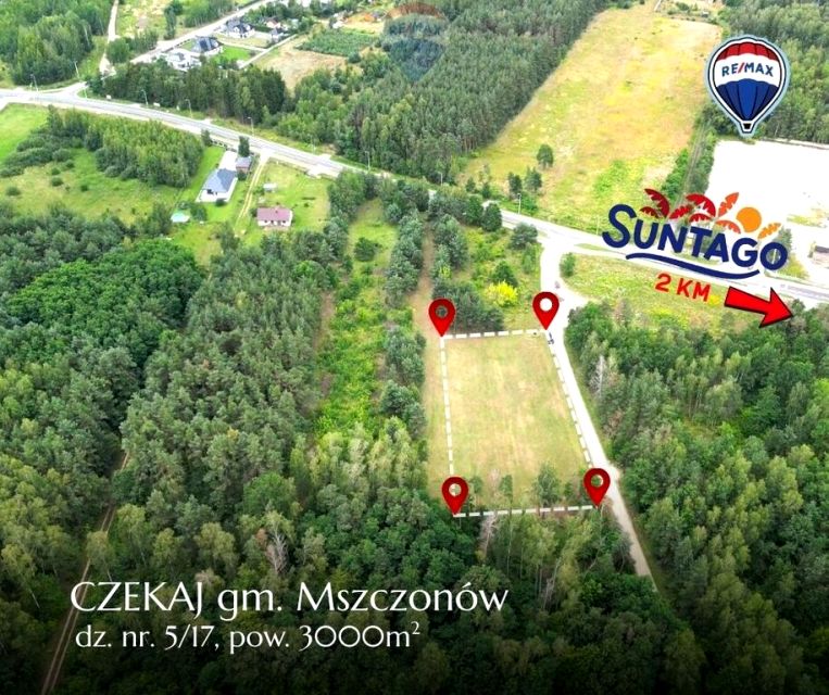 Działka budowlana Czekaj