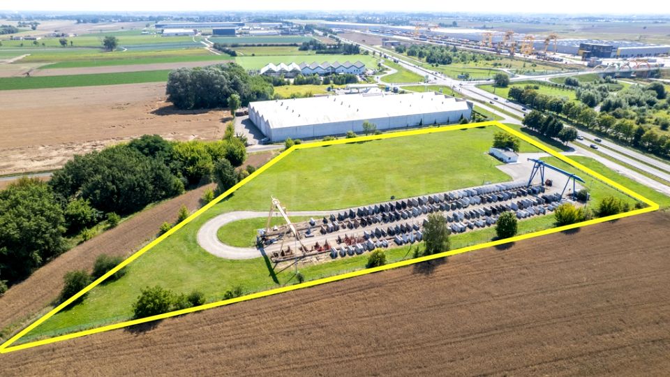 Działka przemysłowa Jasin