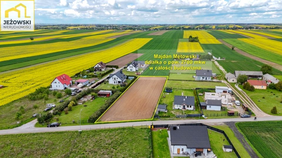 Działka budowlana Majdan Mętowski