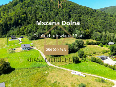 Działka budowlana Mszana Dolna