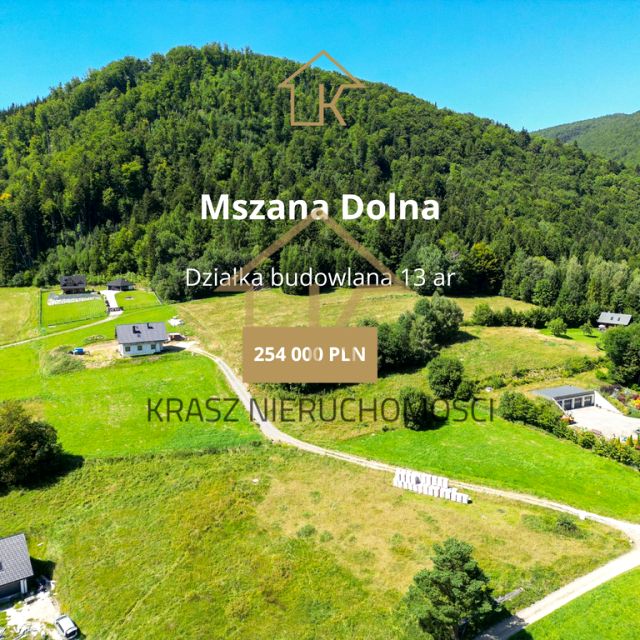 Działka budowlana Mszana Dolna