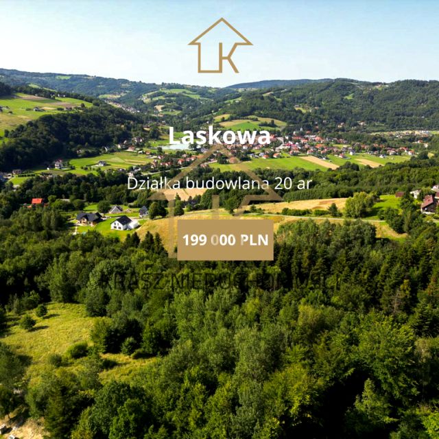 Działka budowlana Laskowa