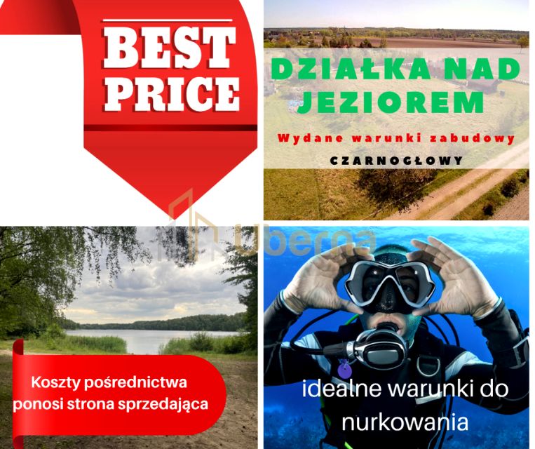 Działka budowlano-rolna Czarnogłowy sprzedam