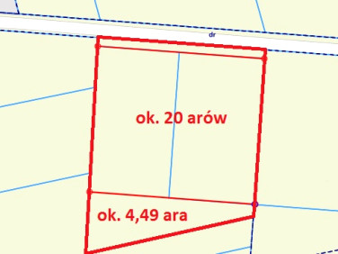 Działka budowlana Domecko