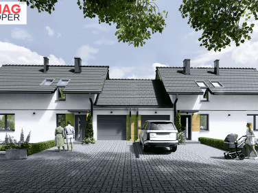 Dom z balkonem