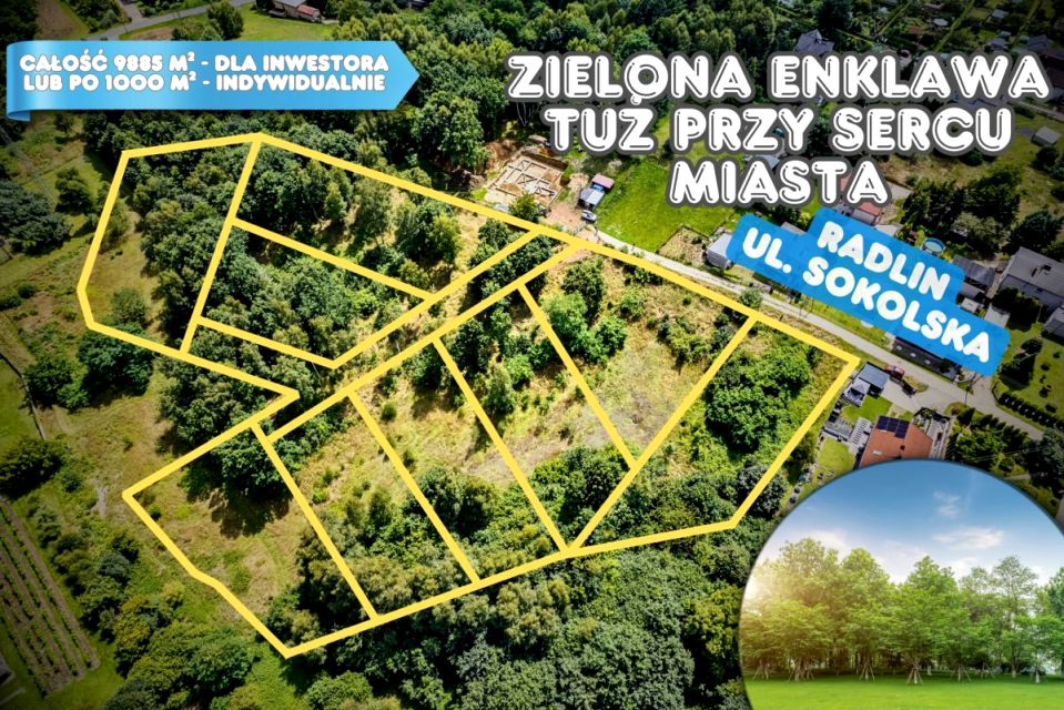 Działka budowlana Radlin sprzedam