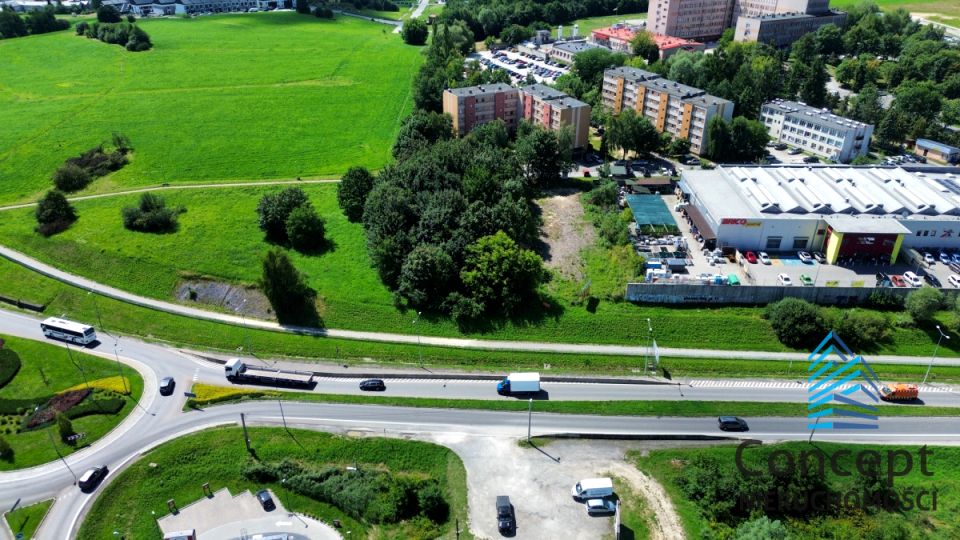 Działka usługowa wynajmę