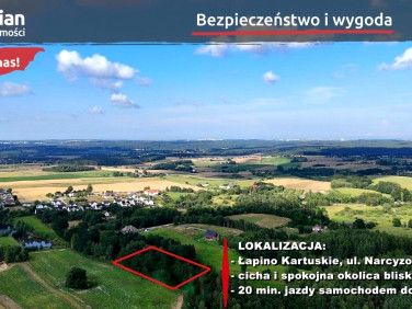 Działka budowlana Łapino Kartuskie