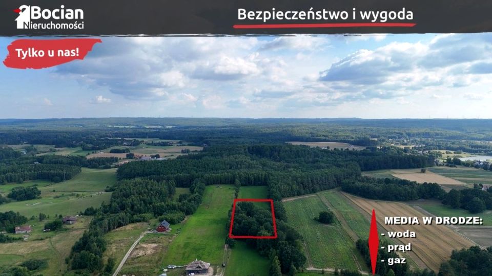 Działka budowlana Łapino Kartuskie sprzedam