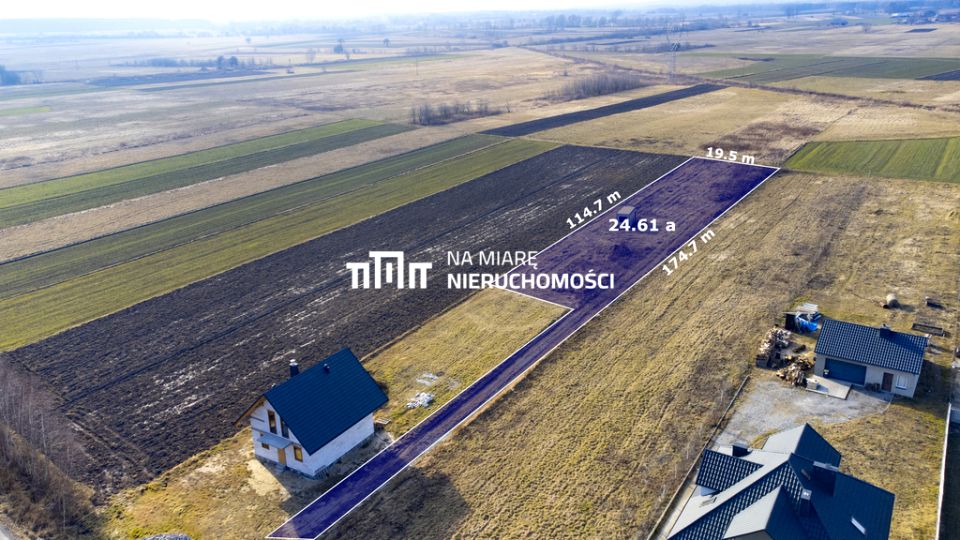 Działka nad jeziorem