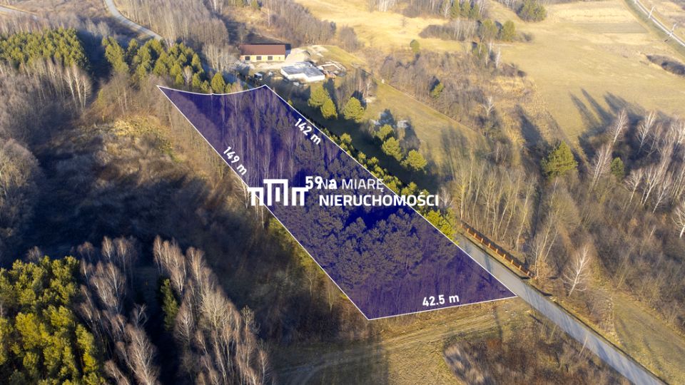 Działka Huta Komorowska