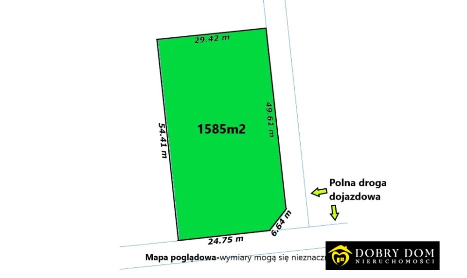 Działka rolna Góra